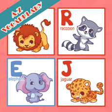 Activities of Animals A-Z Good Vocabulary Words For Kindergarten