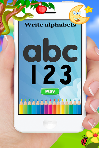 Write Alphabet ABC and Numers - Writing for Kids - náhled