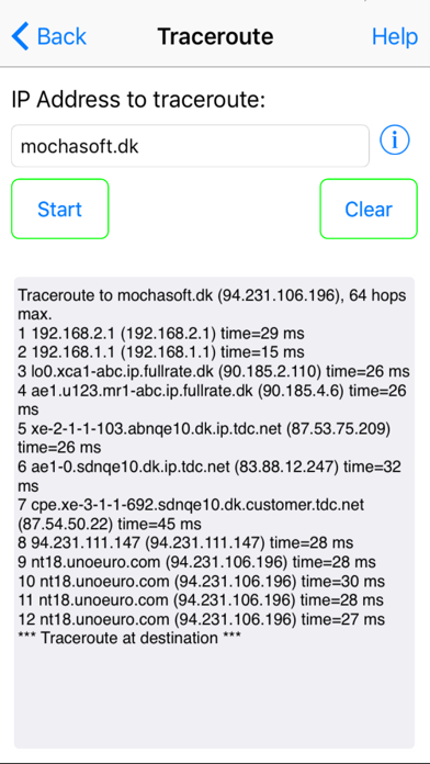 Network Ping Screenshot 3