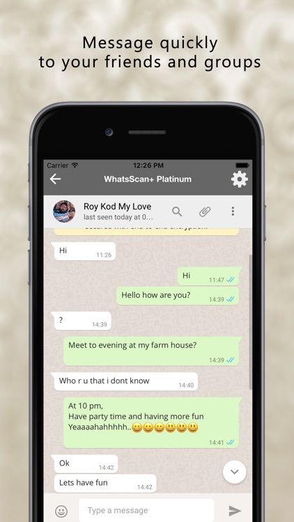 WhatScan+ for WhatWeb ChatApp