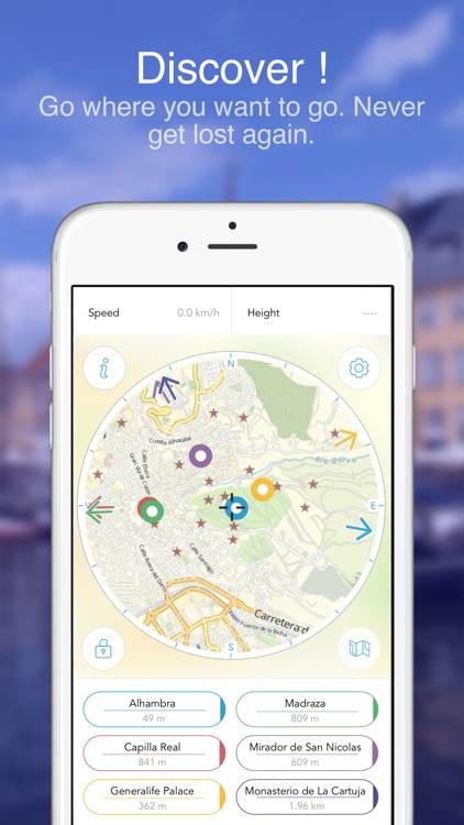 Granada on Foot : Offline Map