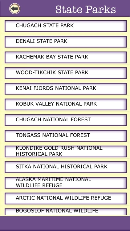 Alaska Campgrounds & Hiking Trails,State Parks screenshot-4