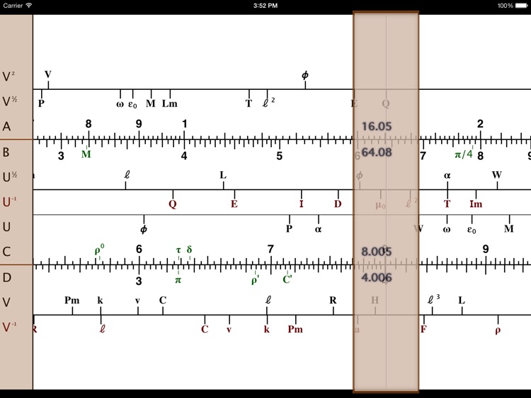 iSlideRuleHD screenshot-3