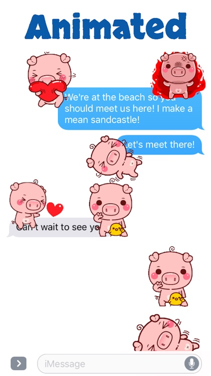 Pig Baby Aniamted