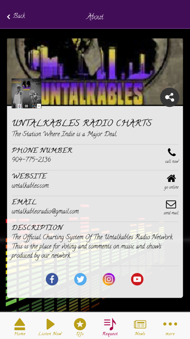 Untalkables Radio App screenshot 4