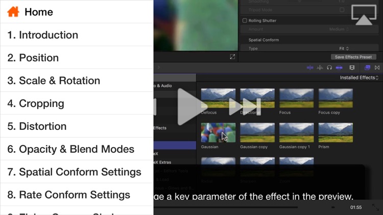 FCPX Compositing and Visual FX