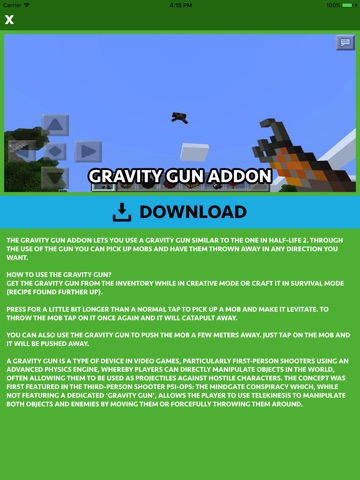 GUNS ADDON & MODS for Minecraft Edition screenshot 2