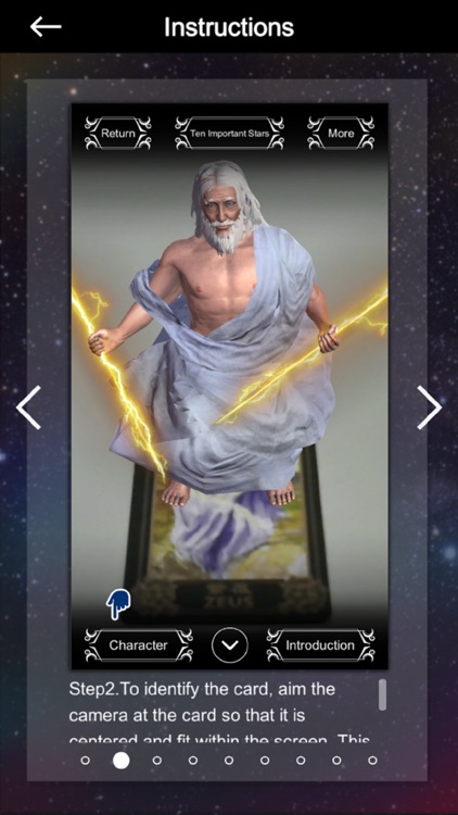 Zeus Sensor Tarot - Augmented Reality