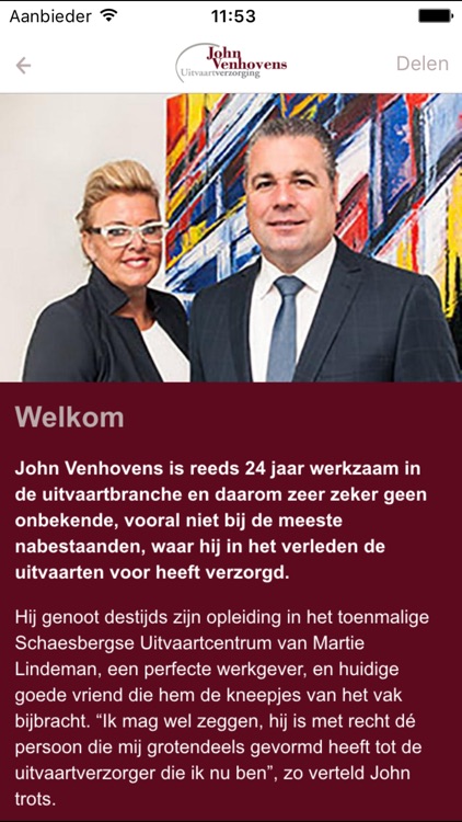 John Venhovens uitvaartverzorging