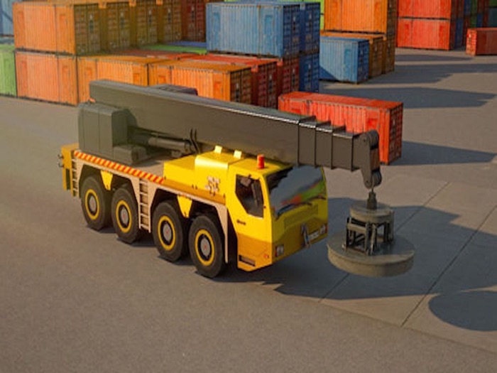 Crane Parking Simulator 2017