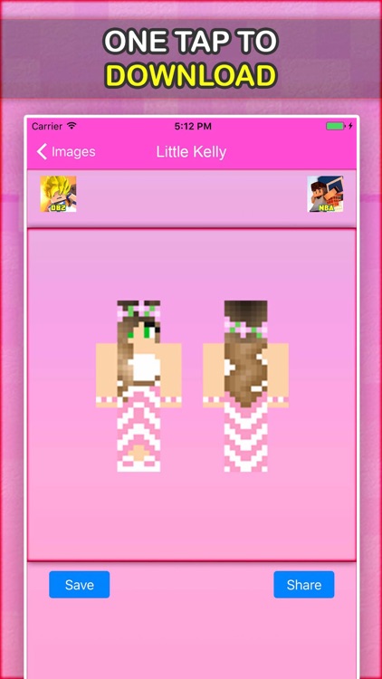 Little Kelly Skins For Minecraft Pocket Edition PE screenshot-3
