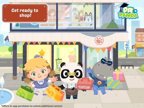 Dr. Panda Town: Mall screenshot 6
