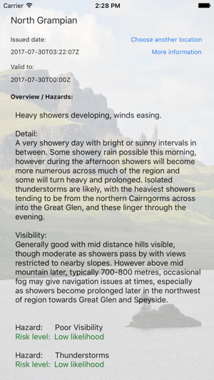 UK Mountain Weather(圖2)-速報App