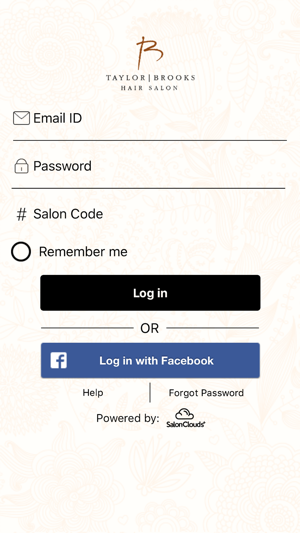 Taylor Brooks Hair Salon Team App