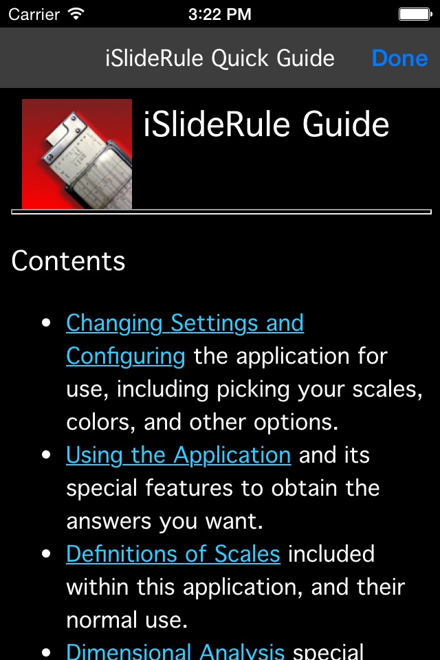 iSlideRule screenshot 4