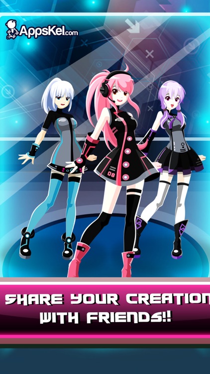 Ghoul Cosplay Dress-Up Games for Tokyo Vocaloid screenshot-3