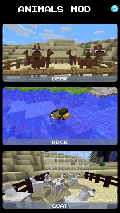 ANIMALS MOD with Shark (jaws) for Minecraft PC