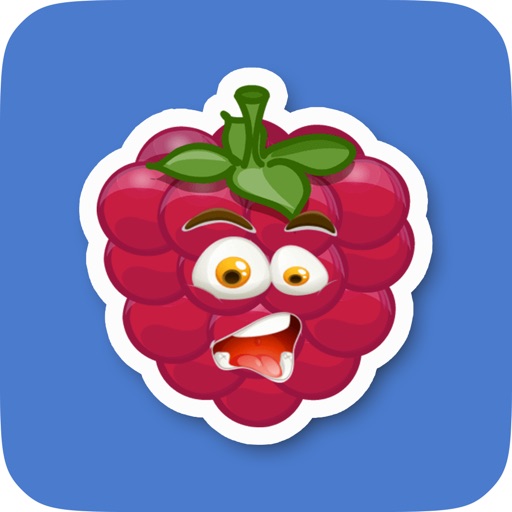 Animated Raspberry Emoji