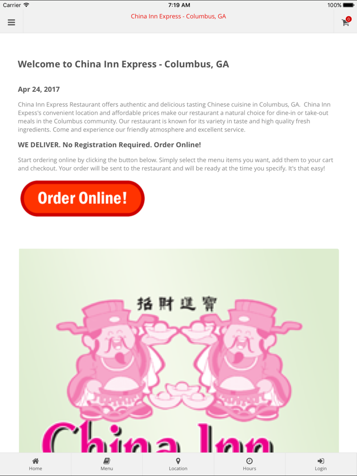 China Inn Express Columbus