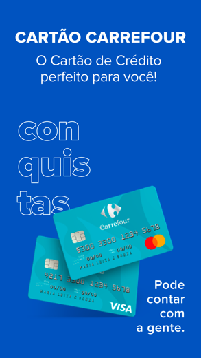 Cartão de Crédito Carrefour screenshot 1
