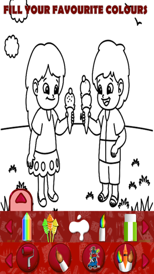 Summer Vacation Kids Coloring Book Pro(圖5)-速報App