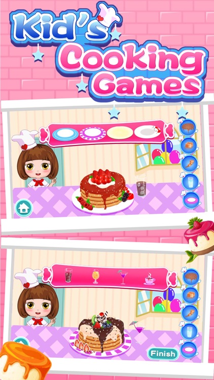 Bella cake making kitchen - girls cake maker game
