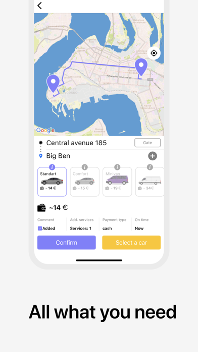Cloud Taxi screenshot 2