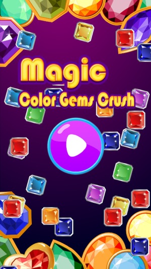 Magic Color Gems Crush : 匹配3個益智遊戲 寶石(圖1)-速報App