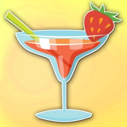 Cocktail Hour Bar Drinks Sticker Pack