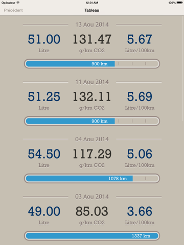 Refill HD Fuel Efficiency Logbook screenshot 3