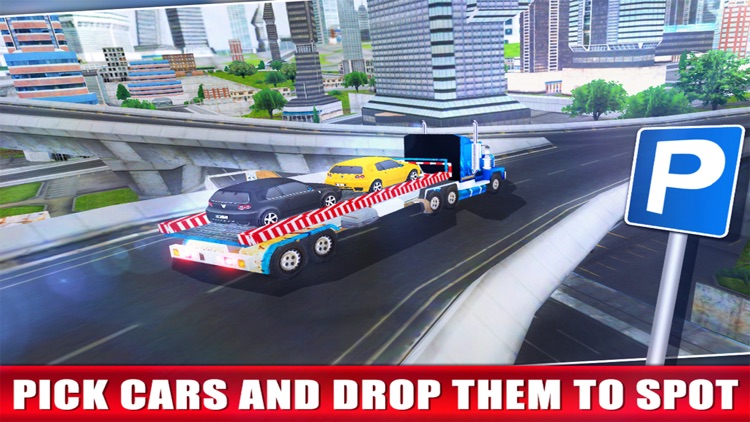 Car Transporter Truck 3D Game