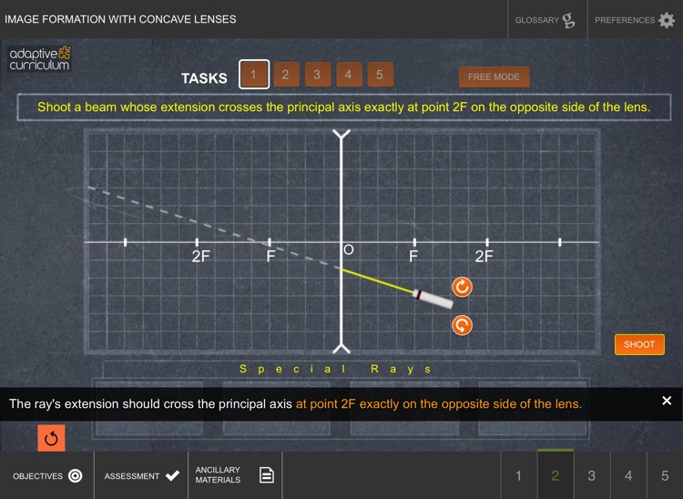 Img Formation w Concave Lenses screenshot-3