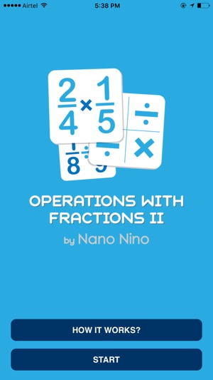 Learn It  Flashcards - Operations with Fractions 2(圖2)-速報App