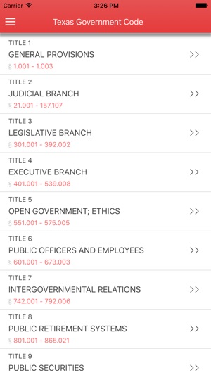 Texas Government Code 2017(圖1)-速報App