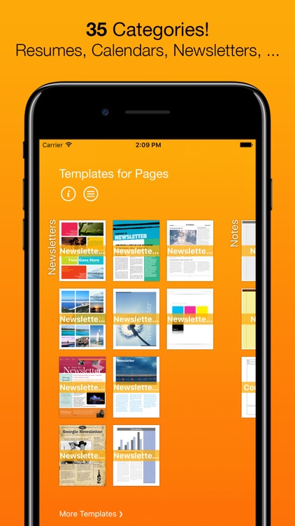 Templates for Pages (for iPad, iPhone, iPod touch)