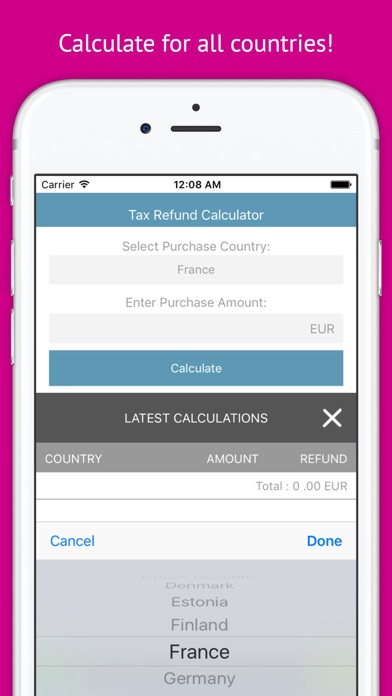 How to cancel & delete Tax Refund Calculator - Tax Free from iphone & ipad 2
