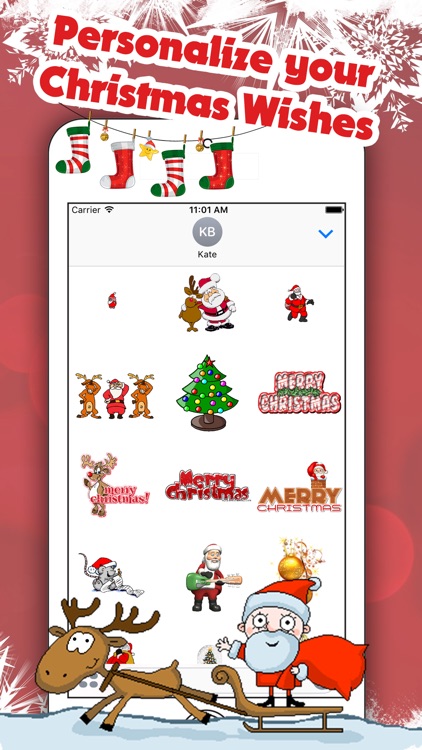 Best Animated Christmas Stickers