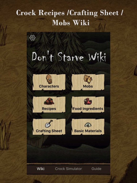 Telecharger Wiki Crockbook For Don T Starve Pour Iphone Ipad Sur L App Store Jeux