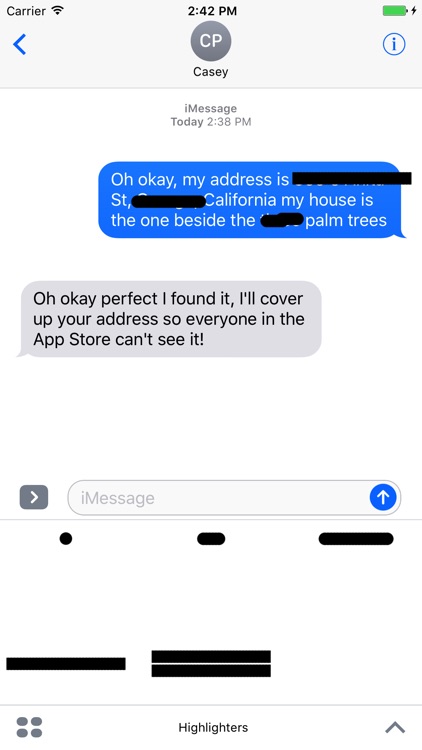 Highlighters for iMessage screenshot-3
