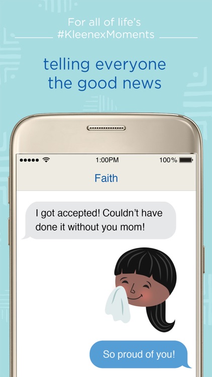 Kleenex® Moment Emoji Sticker Pack screenshot-4