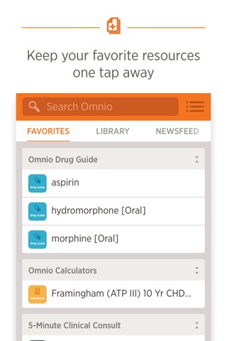 Omnio: Clinical Resource screenshot 2