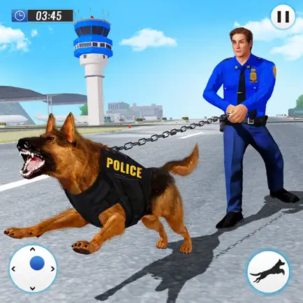 Police Dog Airport Crime Chase Cheats