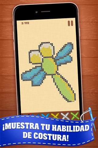 Cross Stitching Puzzle 2 screenshot 2