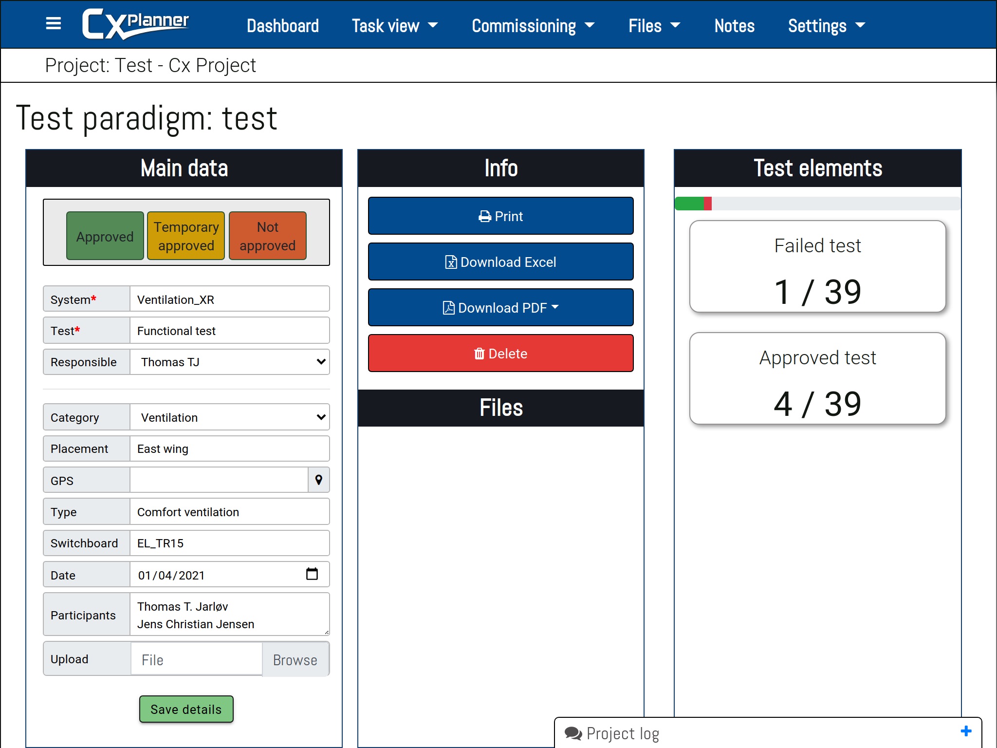 CxPlanner screenshot 2