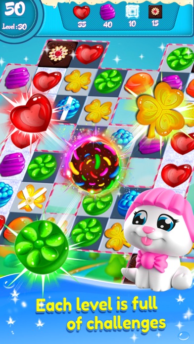 How to cancel & delete Candy Match 3 - Crazy Sugar Blast from iphone & ipad 2