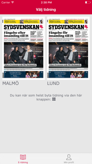 Sydsvenskan E-tidning(圖1)-速報App