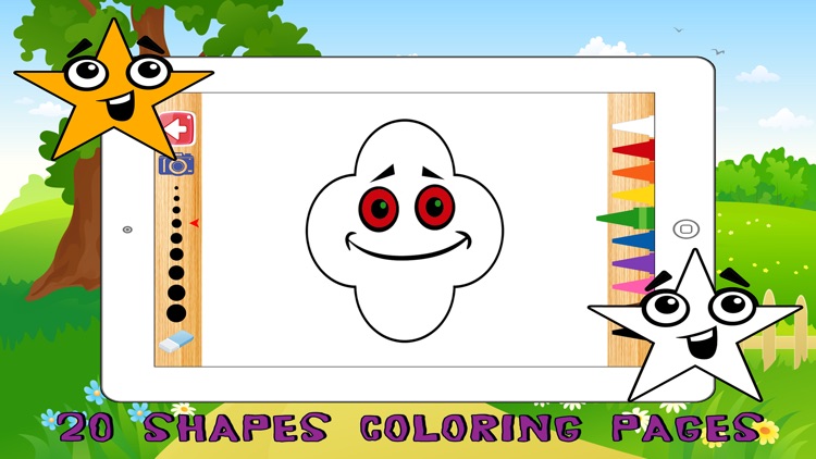 Shapes Vocabulary Learning Game for Preschool Kids screenshot-4