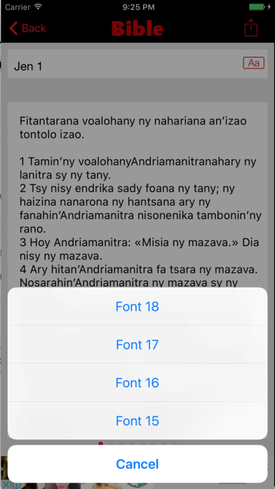 How to cancel & delete Baiboly Malagasy from iphone & ipad 2