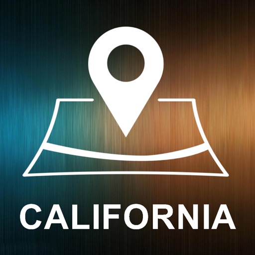 California, USA, Offline Auto GPS icon