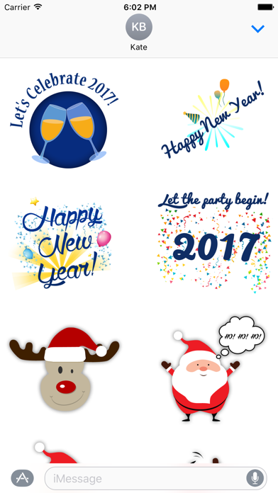 How to cancel & delete Holidays Stickers Emojis from iphone & ipad 4